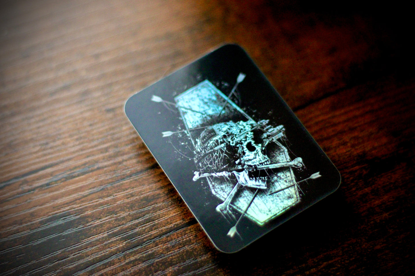 Death is watching shiny slap