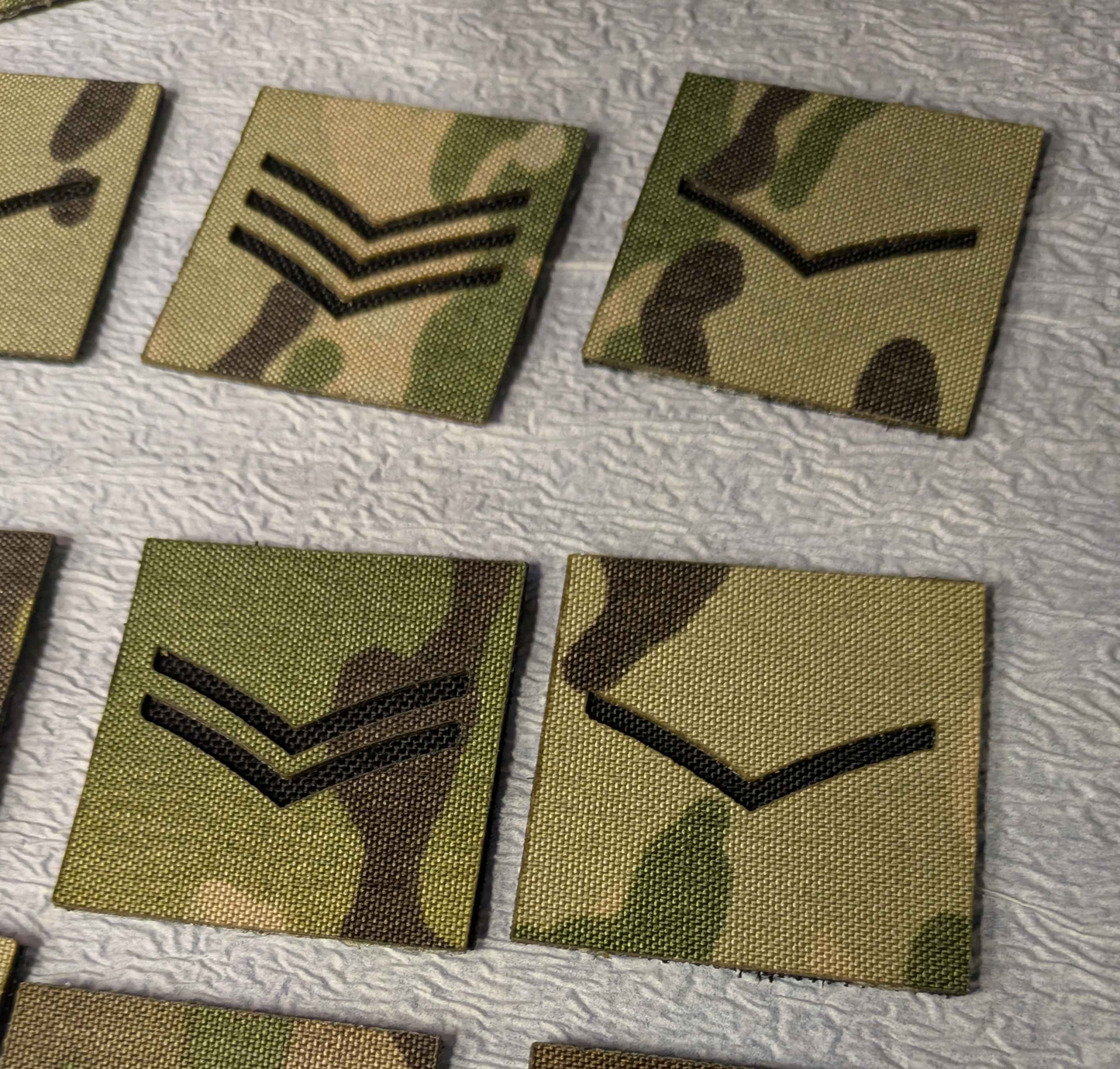Army Rank Patches - Pre Order