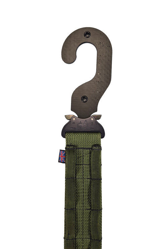 Laser Cut Cobra Buckle Belt Hanger