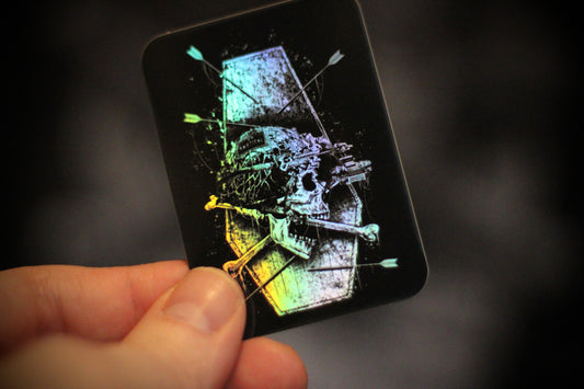 Death is watching shiny slap