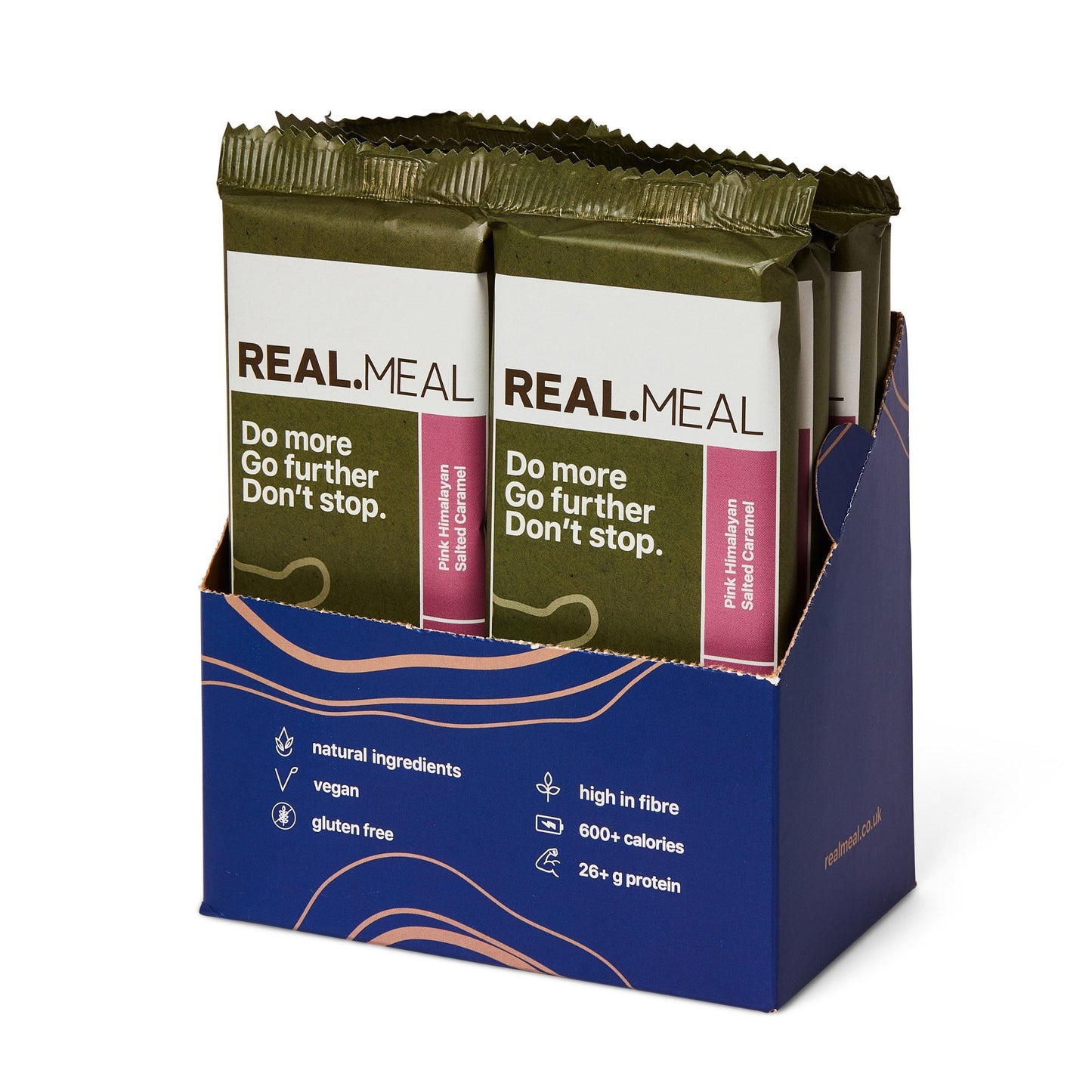 Expedition Pack: Bulk Box of 10 RealMeal Bars - Single Flavour