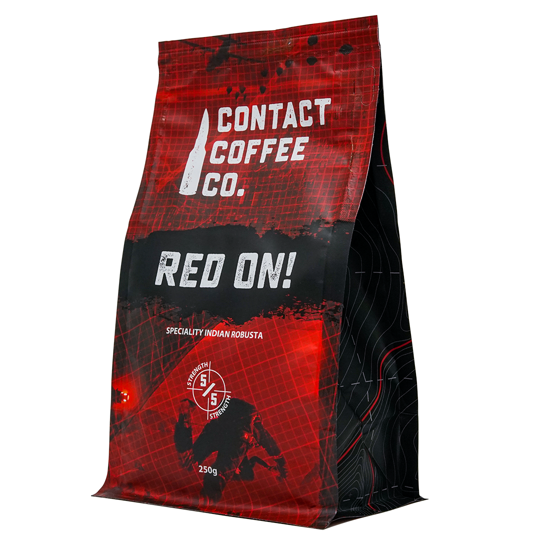 Red On! High-Caffeine Coffee