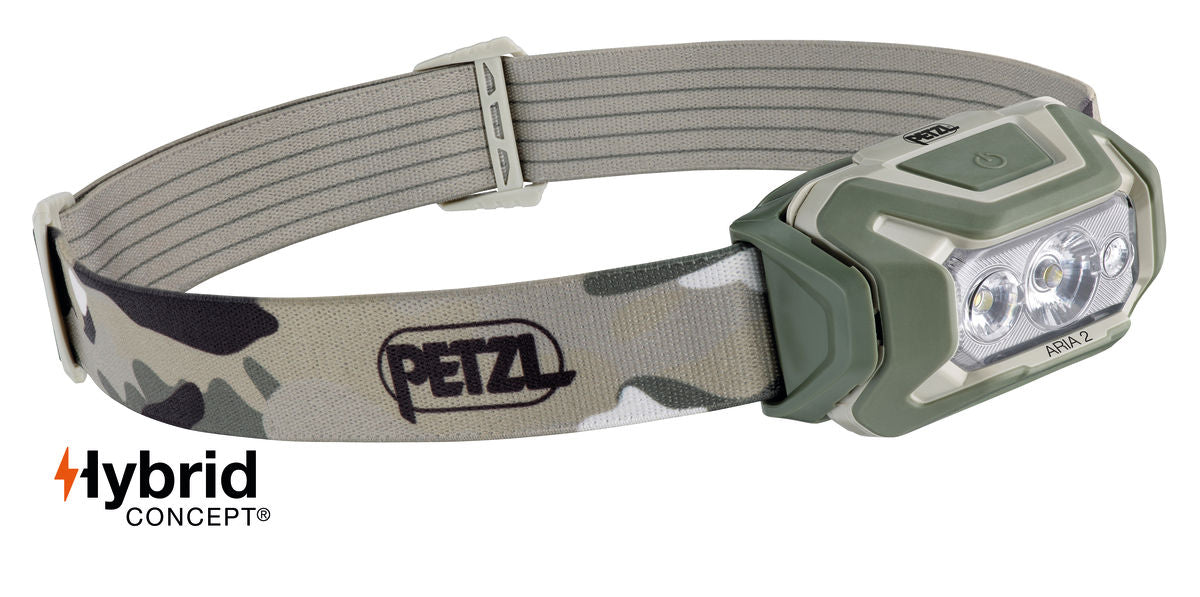 Petzl Aria 2 RGB Headlamp (Various Colours)
