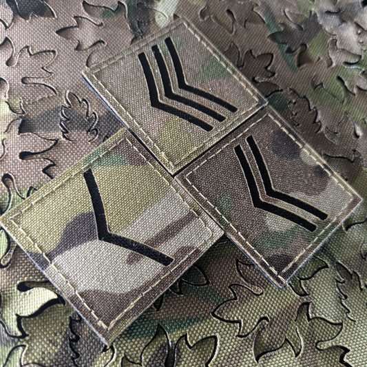 Army Rank Patches